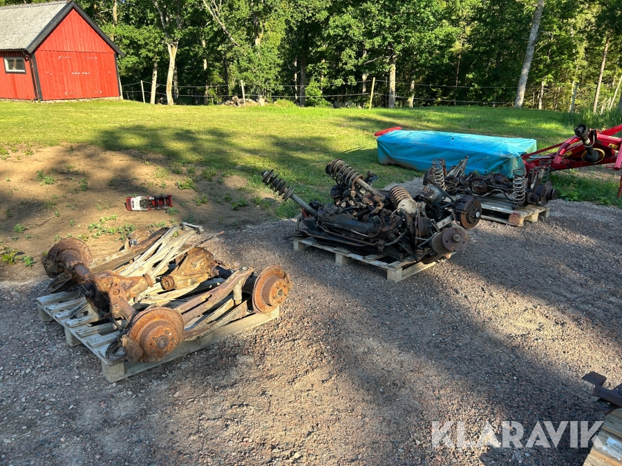 Framvagn och bakaxel Volvo 240 & 740