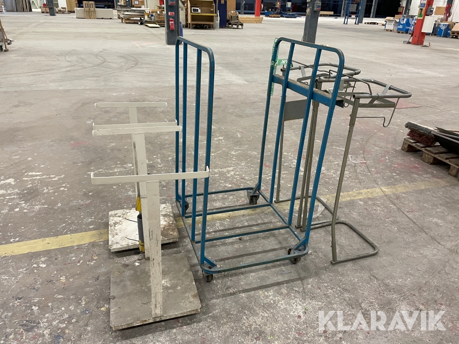 Sopsäckshållare & Wellpappställ