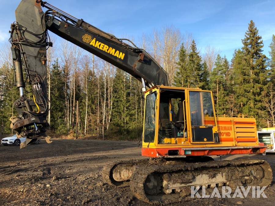 Grävmaskin Åkerman H10B HD Tiltrotator