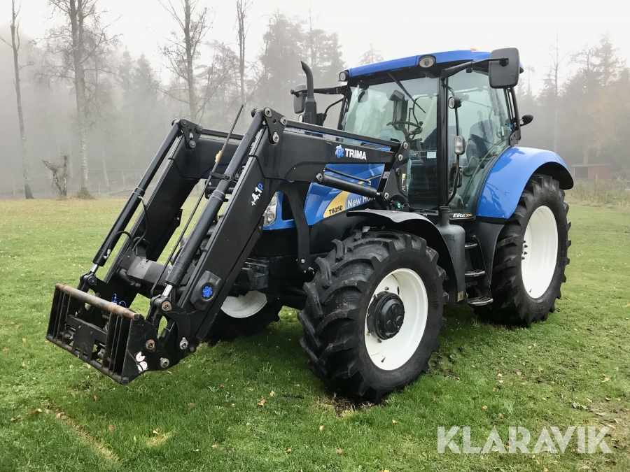 Traktor New Holland T6050 Elite med lastare