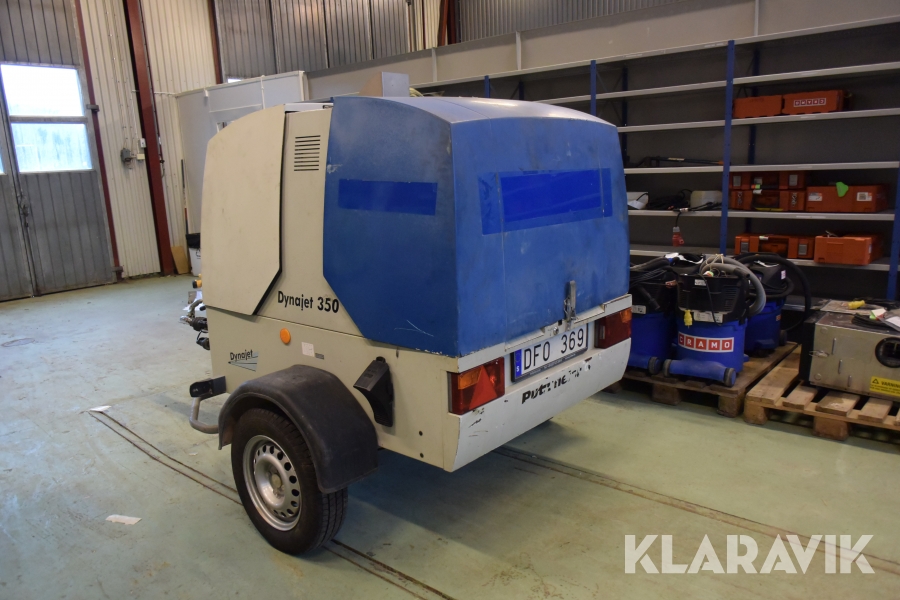 Mobil högtryckstvätt Putzmeister 350 l/h Dynajet 350