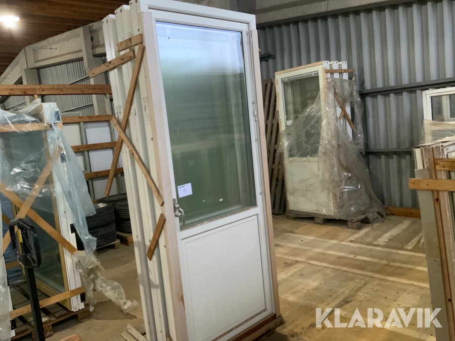 Altandörrar Elitfönster med karm 2 st