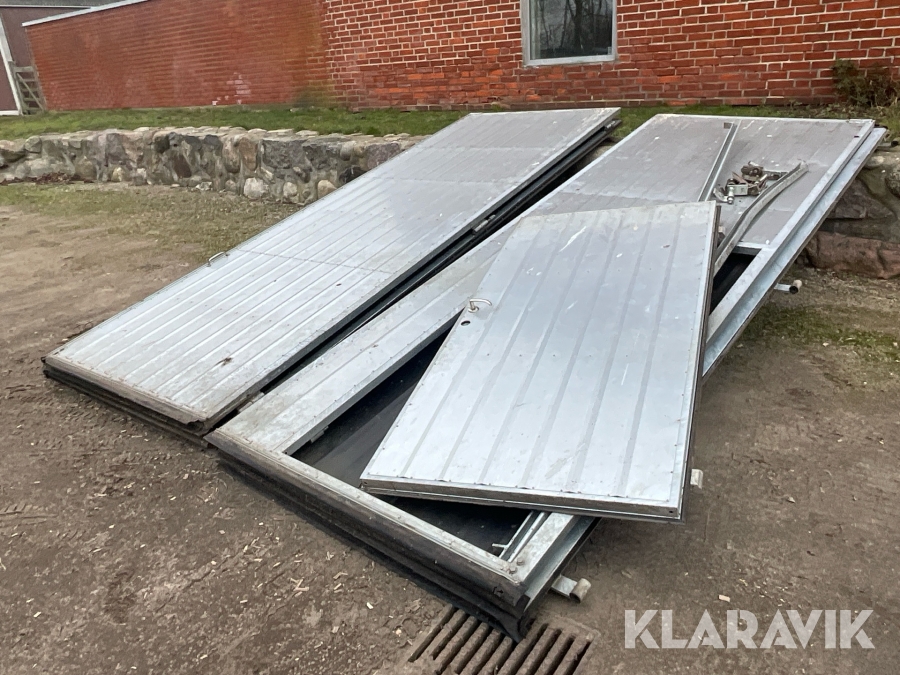 Vikport Ajab 5,70x4,00 m med gångdörr