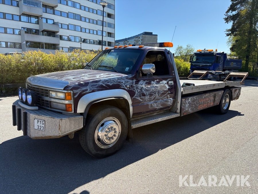 Flakbärgare Chevrolet Silverado 3500