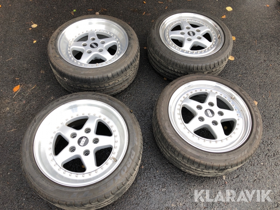 Splitfälgar Porsche BBS 4 st