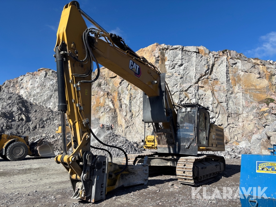 Grävmaskin CAT 336 NG med redskap