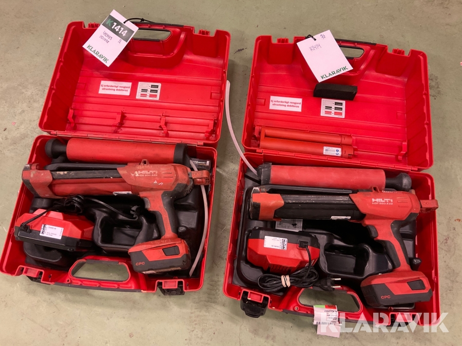 Injekteringspistol Hilti HDE 500 A 22 2 st
