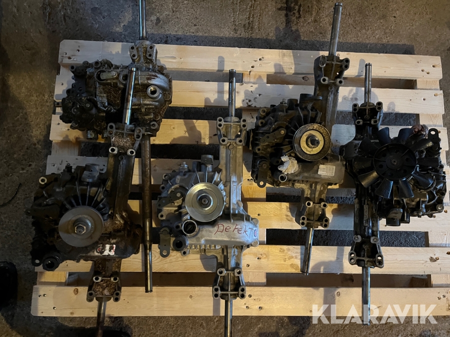 Hydrostater/växellådor   för åkgräsklippare