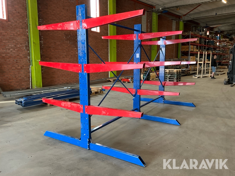 Grenställ dubbelsidigt 3st pelare