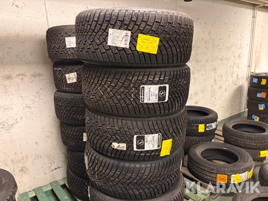 Däck Continental IceContact 3, 255/40R20 4st