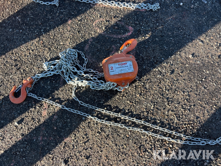 Lyftblock Toho HSZ-2 2 ton