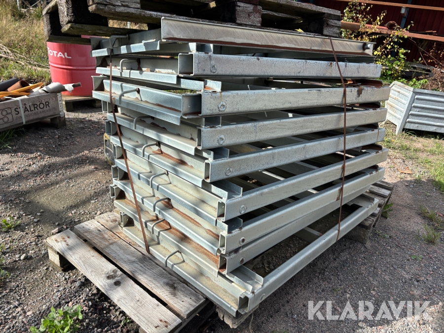 Halvpallsinlägg utdragbara 8st