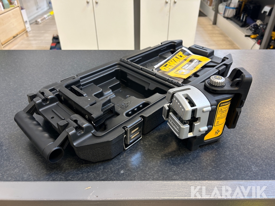 Linjelaser Dewalt DW089CG-XJ med grön laser