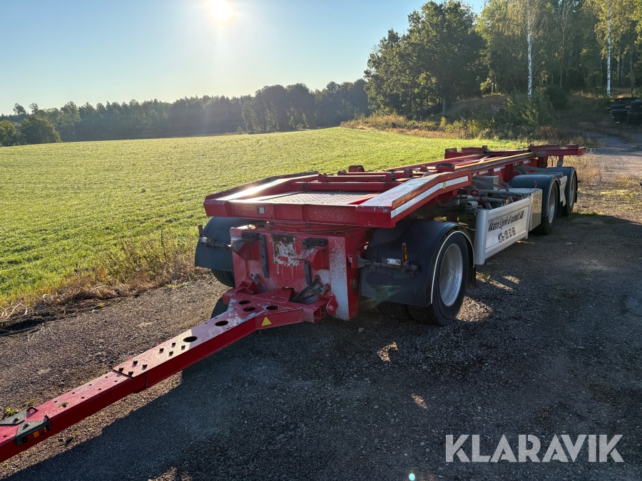 Lastväxlarsläp Hufferman HSA HSAK 30.73 LS med tipp 