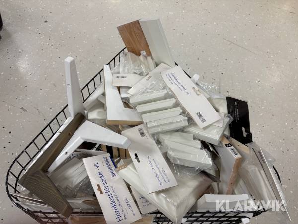 Diverse konsoller och klossar