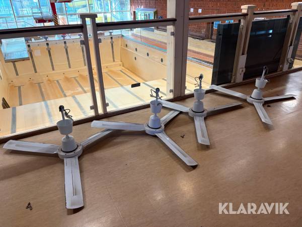 Takfläktar FAICO 4 st