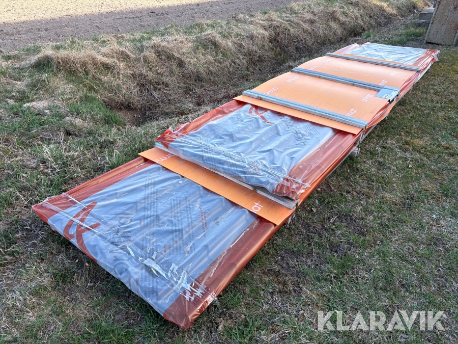 Takplåt Solsta Tak HP25 svart