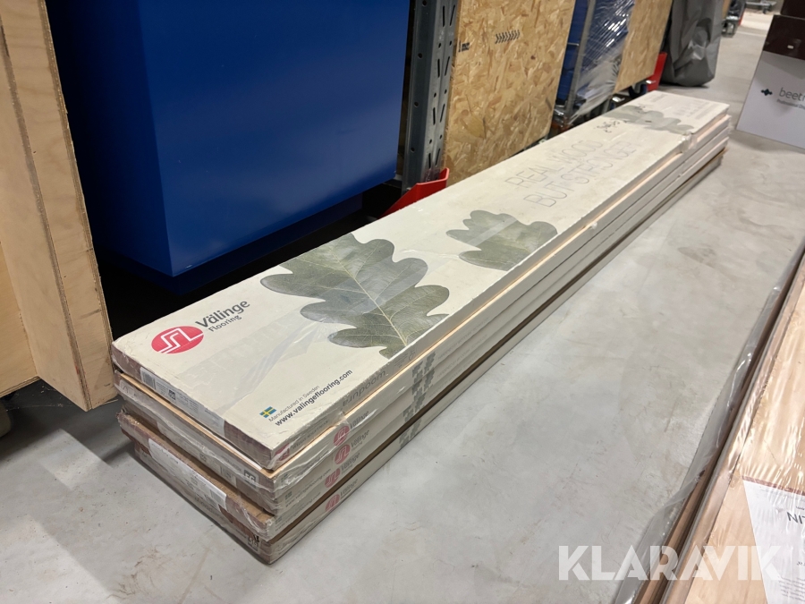 Laminatgolv 6 paket Välinge Woodura Oak select misty white