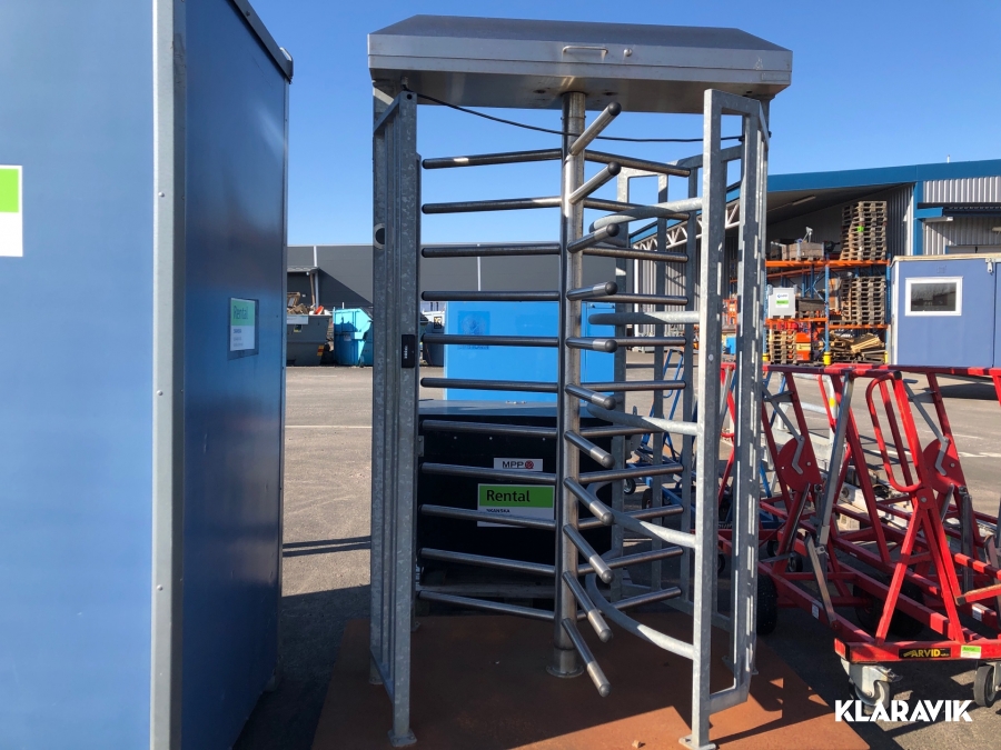 Karusellgrind med passersystem