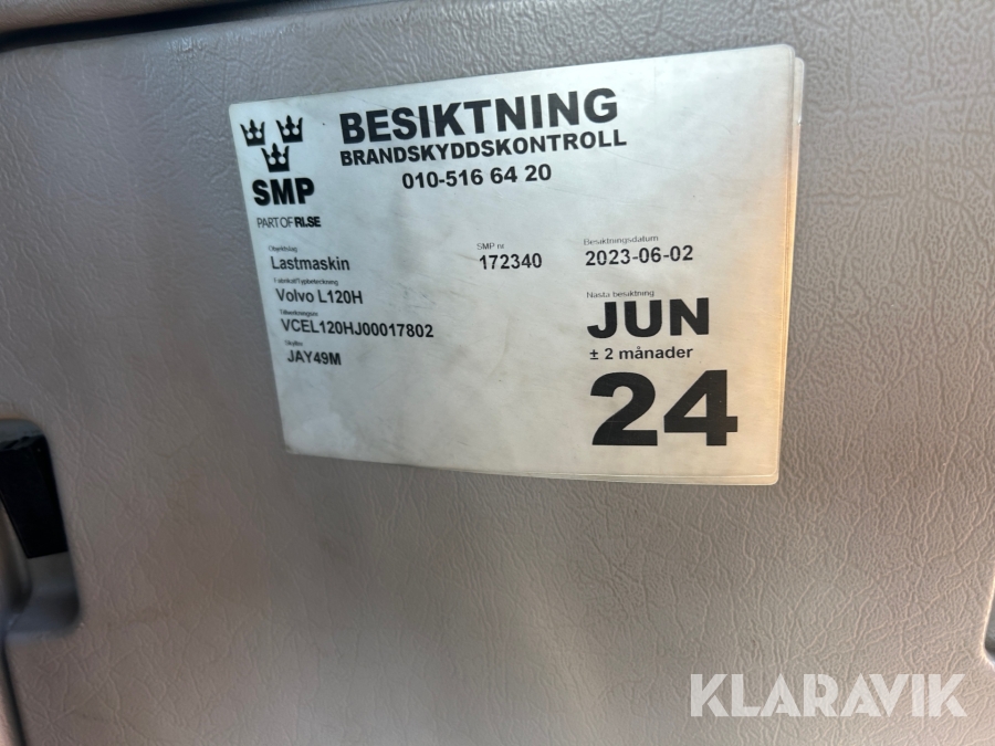 Hjullastare Volvo L120 H