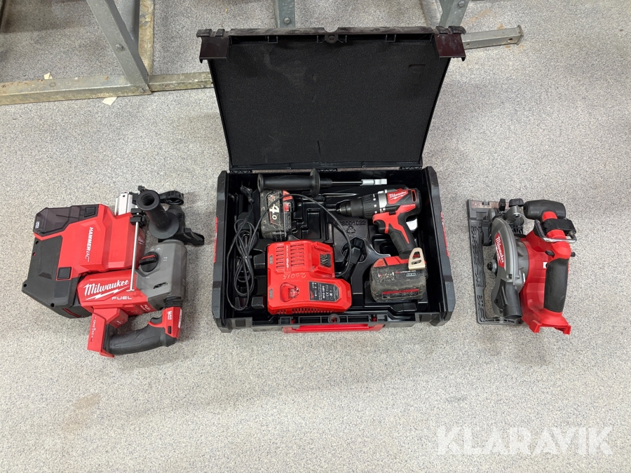 Borrhammare / Cirkelsåg / Skruvdragare Milwaukee