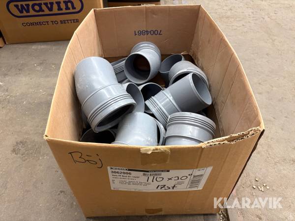 Avloppsrör/Böj Wavin