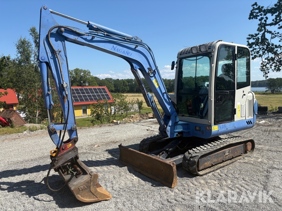 Grävmaskin Nagano / Hanix N36c /NS35-3