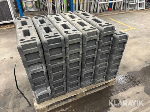 Fötter till byggstaket 41st