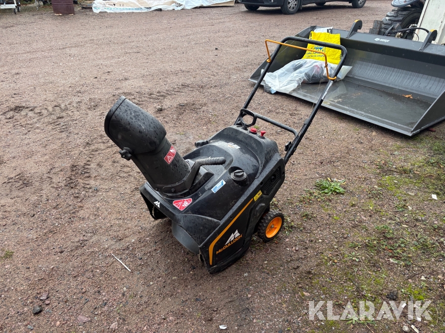 Snöslunga McCulloch MSB 121