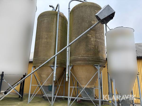 Glasfibersilos MAFA STG 22 - 2 st