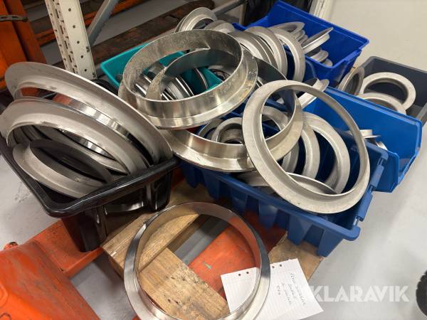 Krage Svetslens rostfritt blandade storlekar