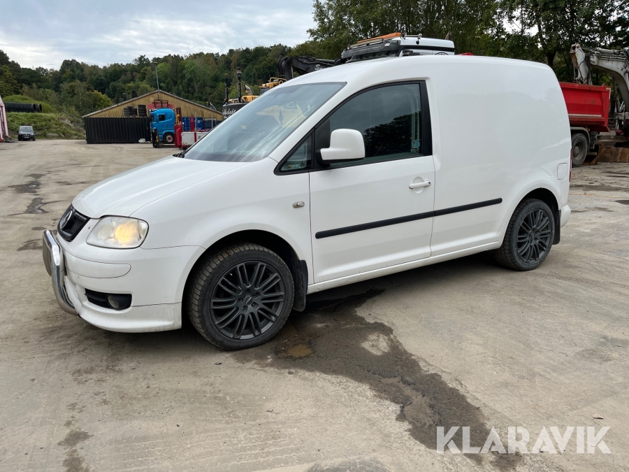 Skåpbil Volkswagen Caddy 2,0 TDI Carrera cup