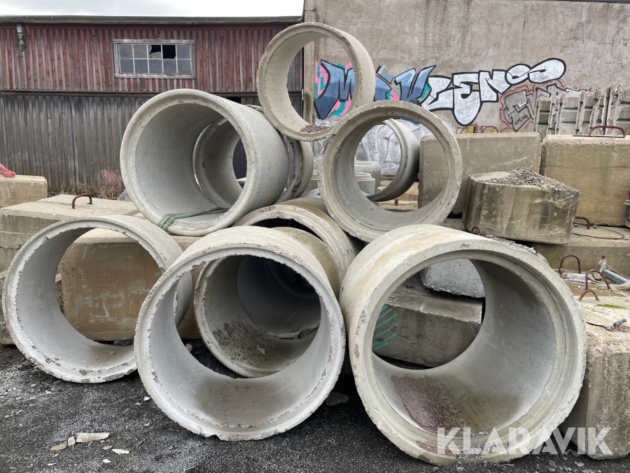 Brunnsringar betong ca 17 st