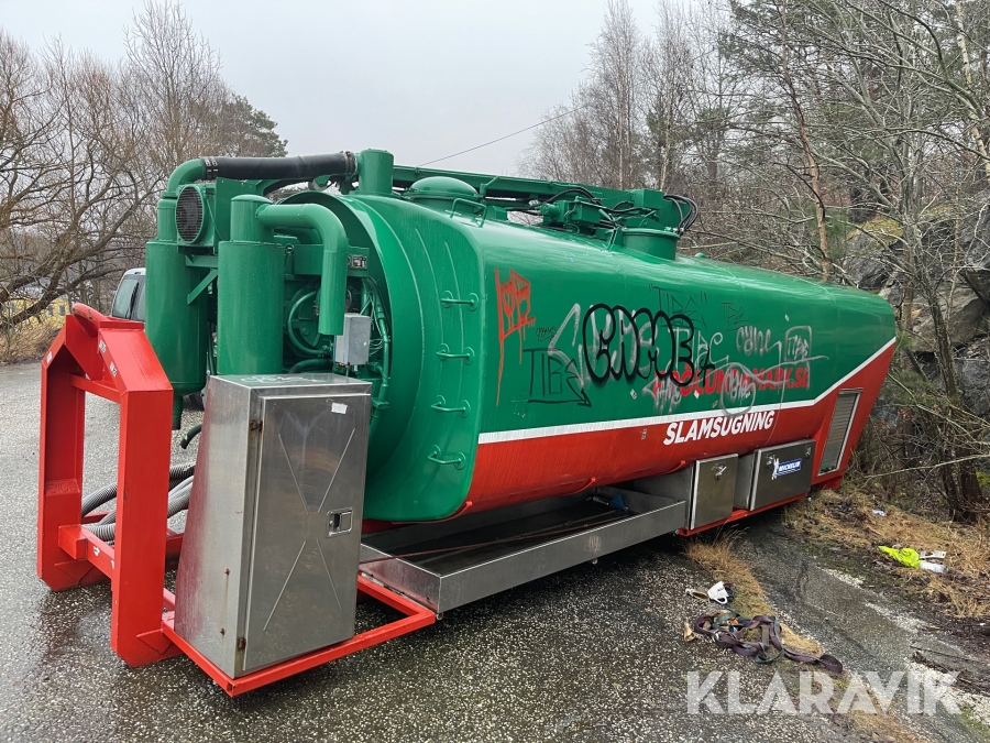 Slamsugare Korp & Son SL-10 SP6 på LVX ram