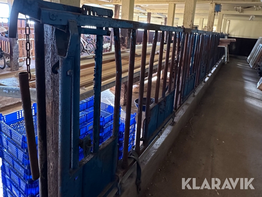 Ladugårdsinredning Alfa Laval för 22 kor