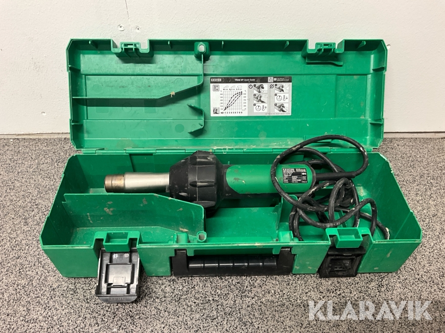 Golvsvets mattsvets Leister Triac AT