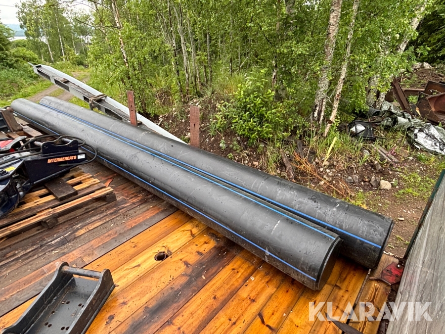 Pontoner av vattenrör 6M 2st