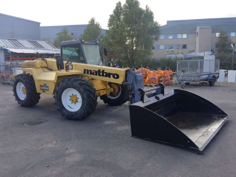 Teleskoplastare m Kombiskopa + Gaffelställ