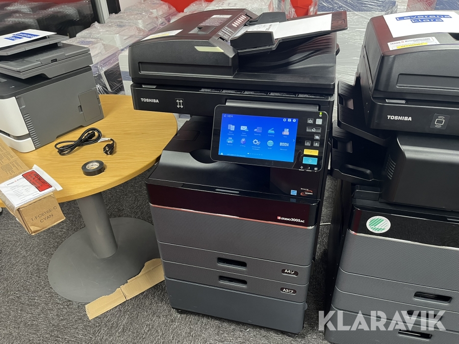 Multifunktionsskrivare A3/A4 Färg Toshiba e-studio 3005AC 2st