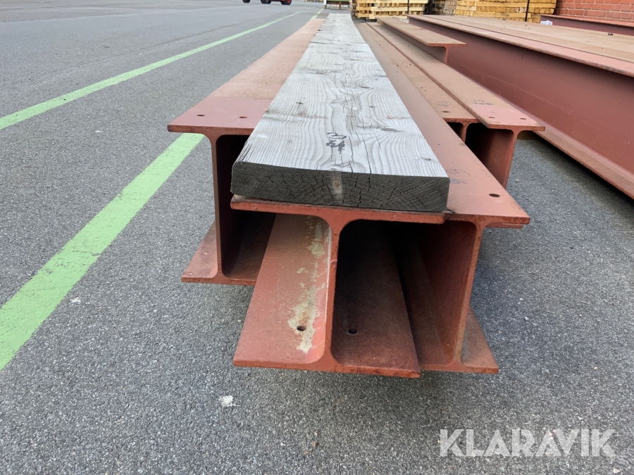 Stålbalkar iPE200-IPE270, 8 stycken