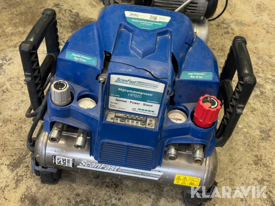 Högtryckskompressor Scanfast HP920