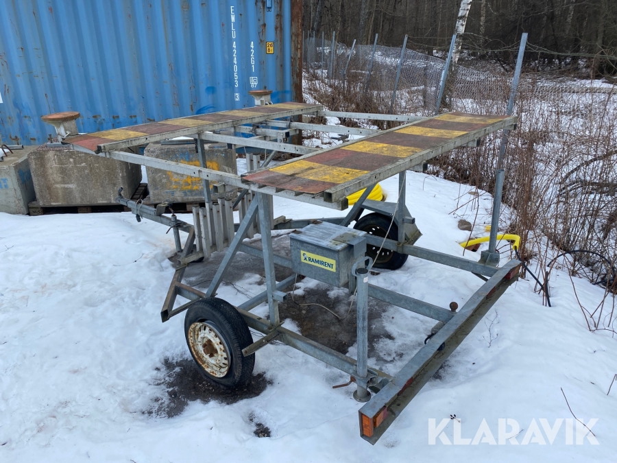 Vägmärkesvagn AC Märkesprodukter Stabil