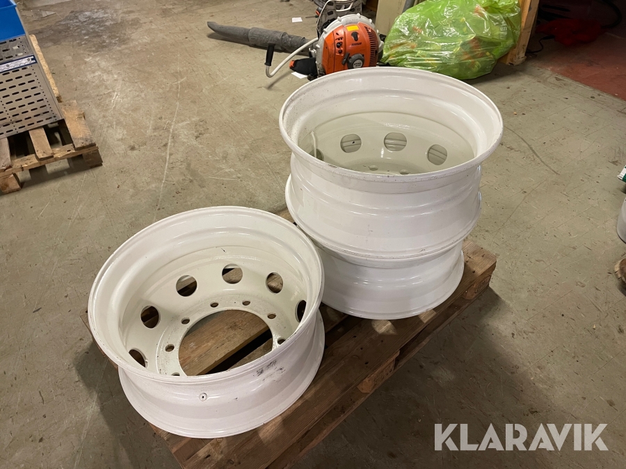 Fälgar till lastbil 3st 22.5X9.00