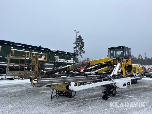 Borrigg Atlas Copco Boomer XE3 C med teleskop