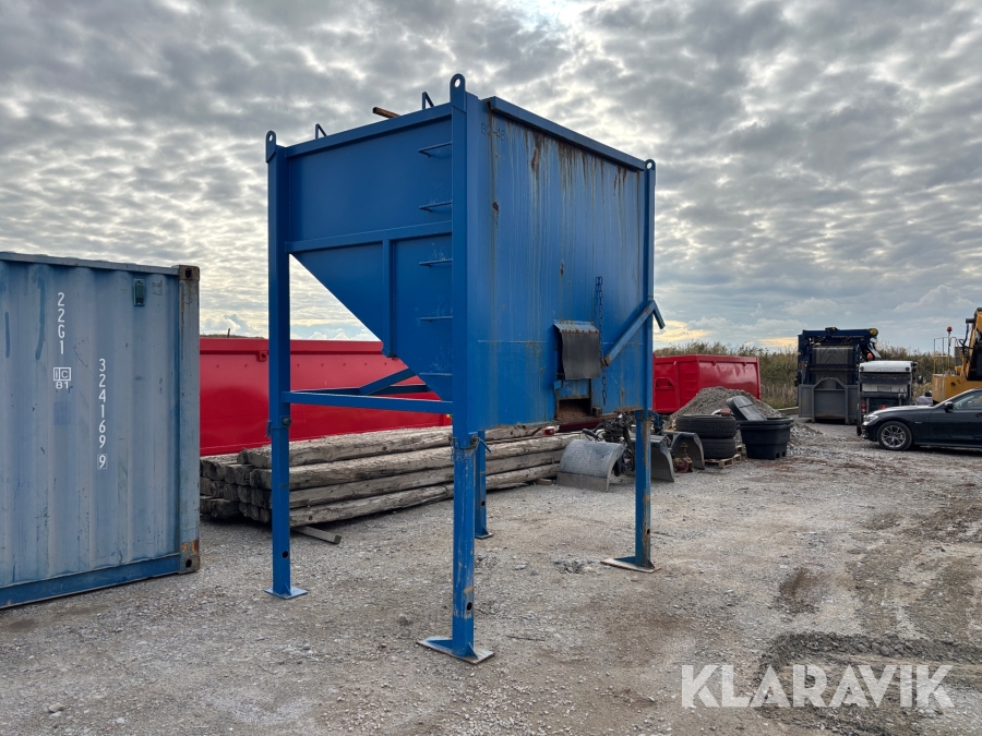Månlandare / Sandsilo 6m3