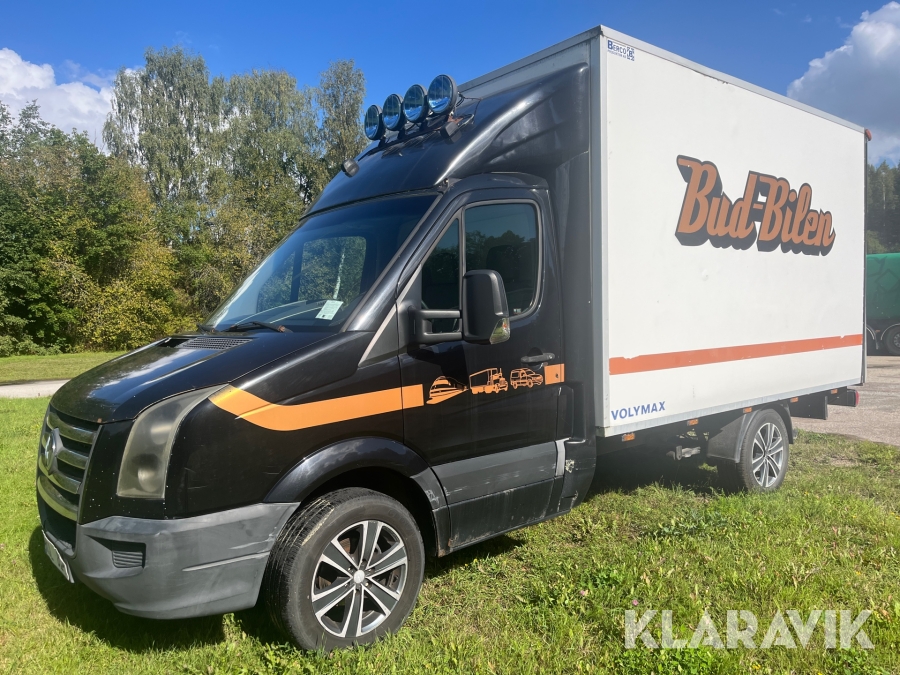 Skåpbil Volkswagen Crafter 35 2.5 TDI Flak med bakgavellyft 