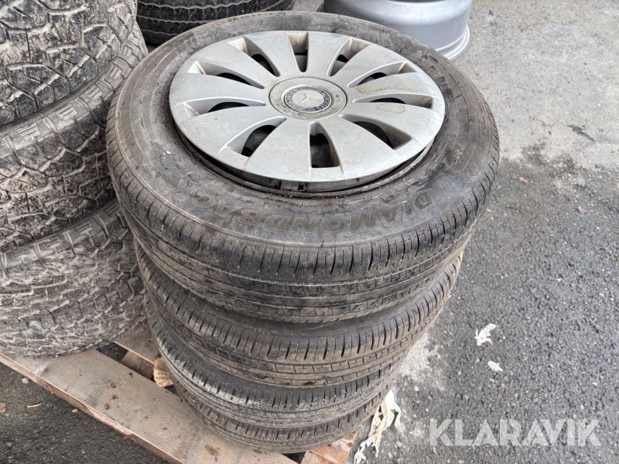 Sommardäck med fälg Diamondback Reliax 4st