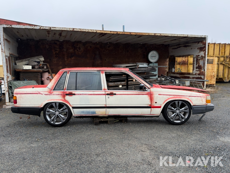 1/3 Volvo 740 väggprydnad