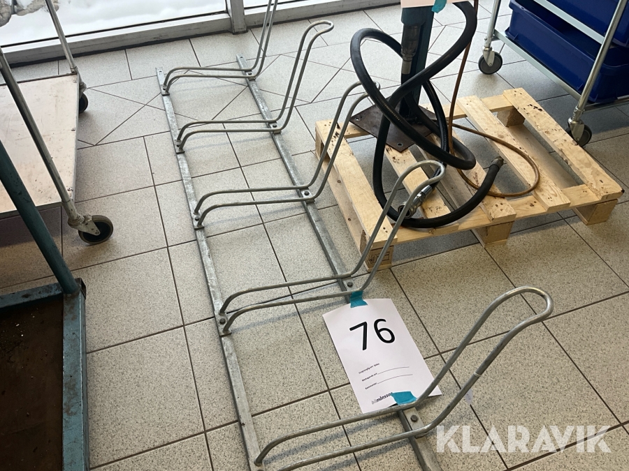 Cykelställ för 5 cyklar