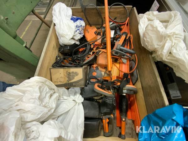 Diverse grönytemaskiner Pellenc